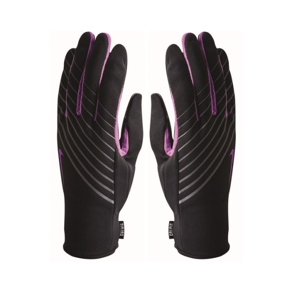 Nike Lightweight Tech Womens Running Gloves - Black/Pink