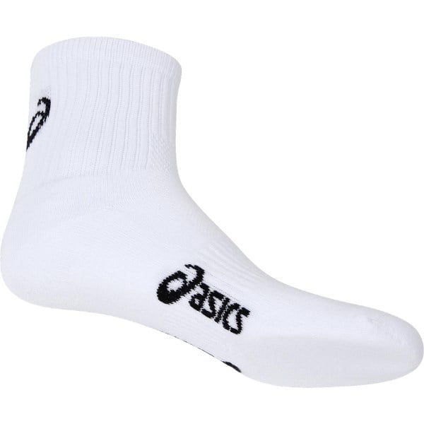 Asics Pace Quarter Socks - Triple White