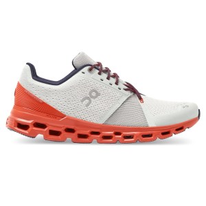 On Cloudstratus Classic - Mens Running Shoes - Mineral/Rust