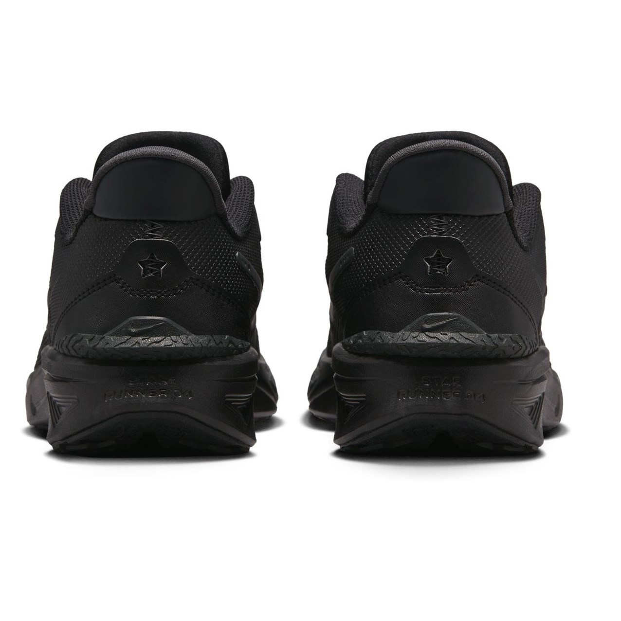 Nike Star Runner 4 Next Nature GS - Kids Running Shoes - Black/Black ...