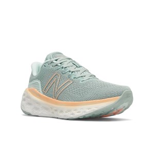 New Balance Fresh Foam More v3 - Womens Running Shoes - Storm Blue/Light Mango