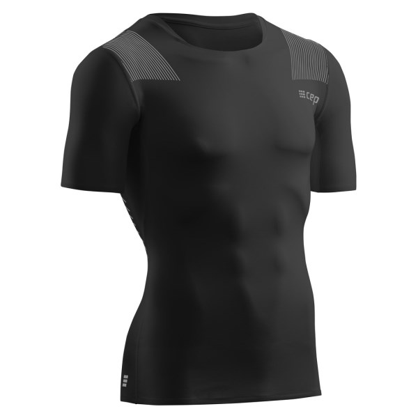 CEP Wingtech Mens Running Compression Shirt - Black