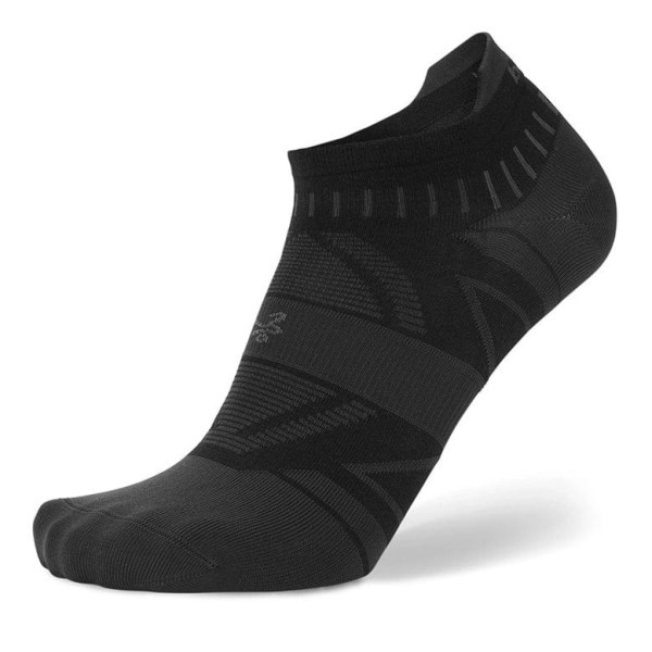 Balega Hidden Dry No Show Running Socks - Black