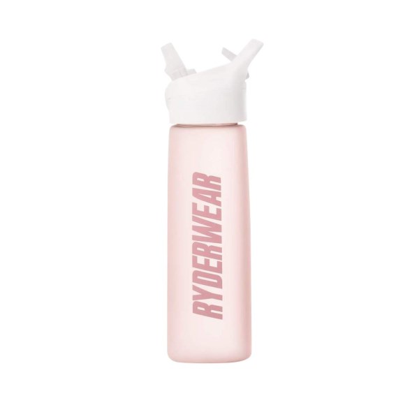 Ryderwear Straw Drink Bottle - 700ml - Dusty Pink