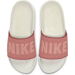 Nike Offcourt - Womens Slides - Sail Rust/Pink Canyon