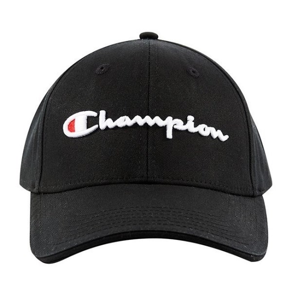 Champion Script Cap - Black