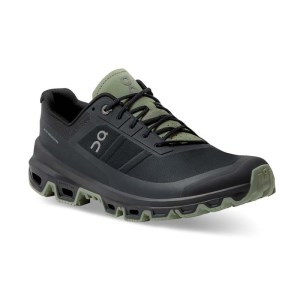 On Cloudventure 3 - Mens Trail Running Shoes - Black/Reseda