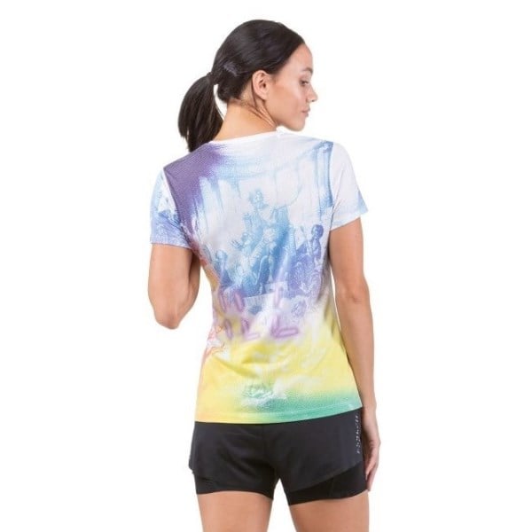 Ronhill Tech Golden Hour Womens Running T-Shirt - Imperial/Solar Olympus