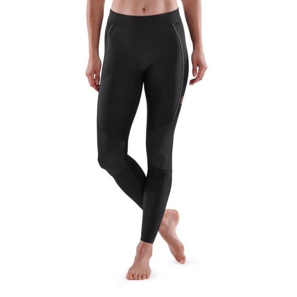 Skins Series-5 Womens Compression Long Tights - Black