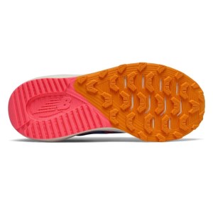 New Balance Nitrel v4 - Kids Trail Running Shoes - Faded Cobalt/Guava/Orange