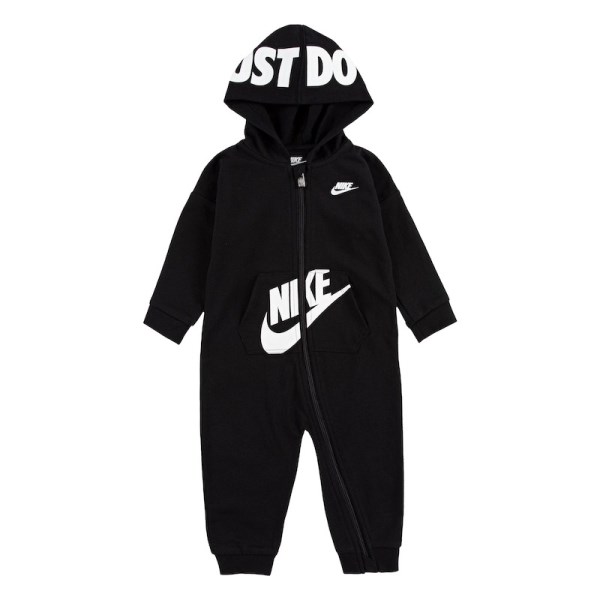 Nike Hooded French Terry Infant Coverall - Black