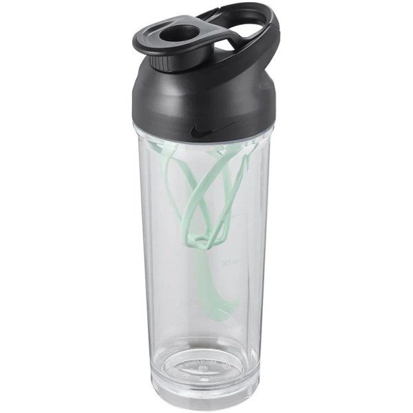 Nike TR Hypercharge Shaker Bottle - 710ml - Clear/Black/Volt