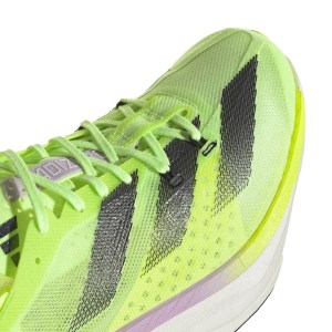 Adidas Adizero Adios Pro 3 - Womens Road Racing Shoes - Aurora Green/Zero Metallic/Lucid Lemon