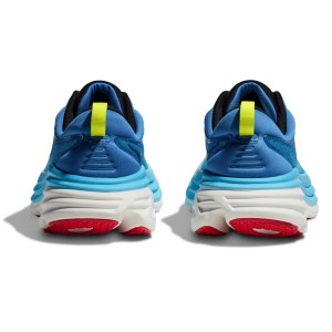 Hoka Bondi 8 - Mens Running Shoes - Virtual Blue/Swim Day
