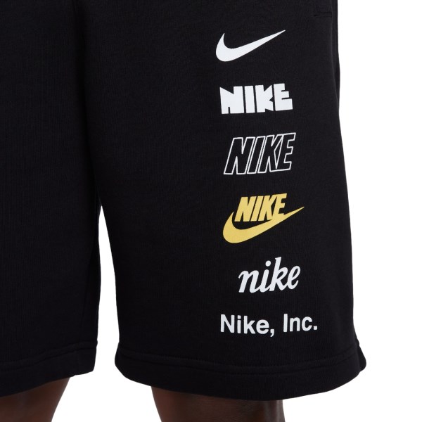 Nike Club Fleece French Terry Mens Shorts - Black
