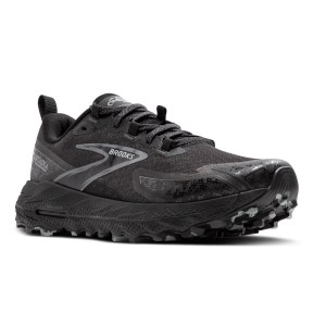 Brooks Cascadia 18 - Womens Trail Running Shoes - Black/Blackened Pearl