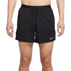 Nike Flex Stride Brief Lined Mens Running Shorts - Black/Reflective Silver