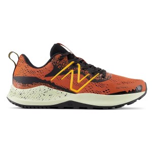 New Balance DynaSoft Nitrel Trail v5 Lace - Kids Trail Running Shoes - Cayenne/Hot Marigold/Black