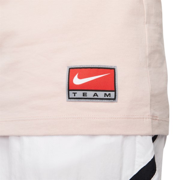 Nike Sportswear Womens T-Shirt - Pink Oxford/White