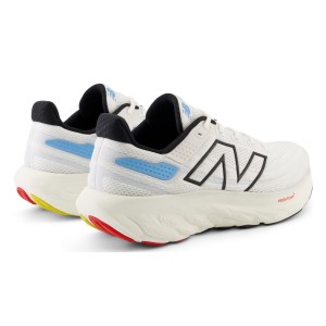 New Balance Fresh Foam X 1080v13 - Mens Running Shoes - White/Black/Coastal Blue/Ginger Lemon