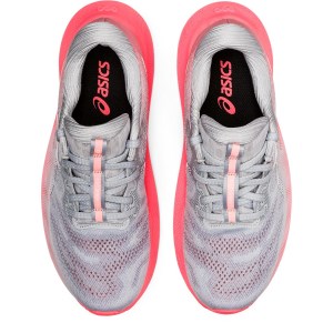 Asics Gel Nimbus Lite 2 - Womens Running Shoes - Blazing Coral/White