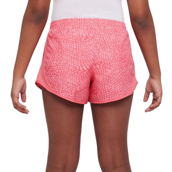 Nike Dri-Fit Tempo Kids Girls Running Shorts - Sea Coral/Reflective Silver