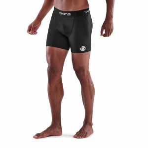 Skins Series-1 Mens Compression Shorts - Black