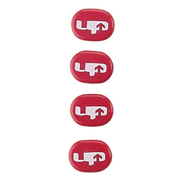 1000 Mile UP Race Number Magnets - Pack of 4 - Red