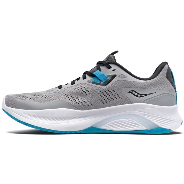 Saucony Guide 15 - Mens Running Shoes - Alloy/Topaz