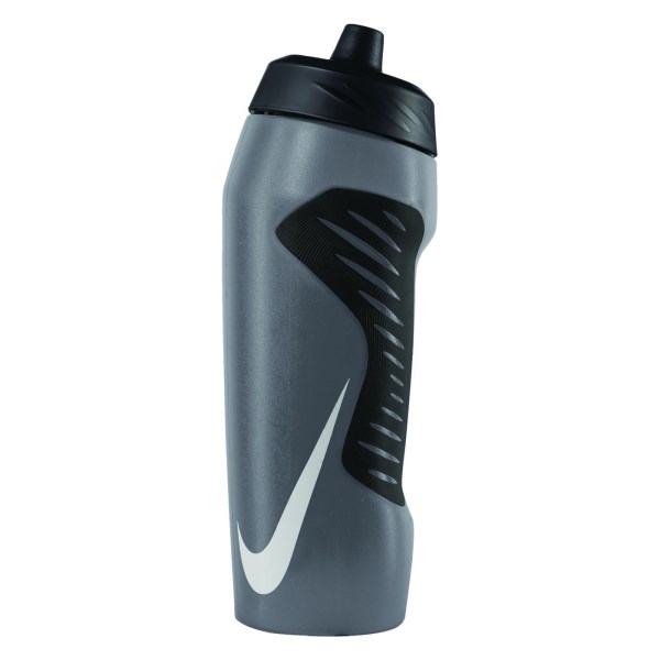Nike Hyperfuel BPA Free Sport Water Bottle - 710ml - Anthracite/Black/White