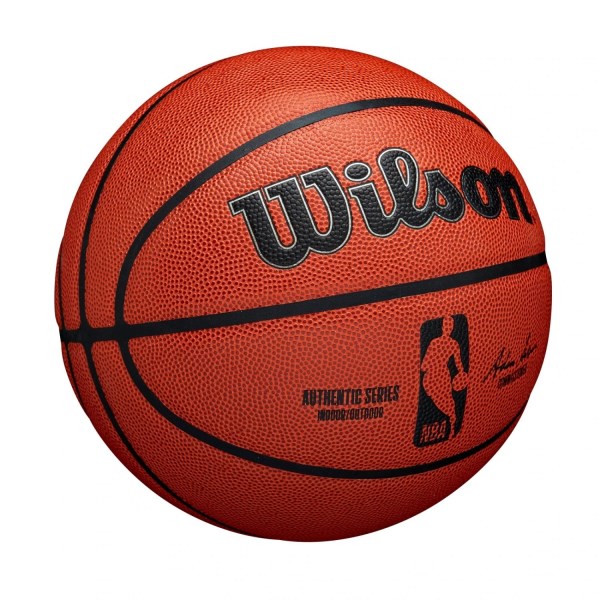 Wilson NBA Authentic Series Indoor/Outdoor Basketball - Brown