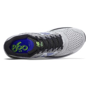New Balance 860v9 - Mens Running Shoes - White/UV Blue/Black