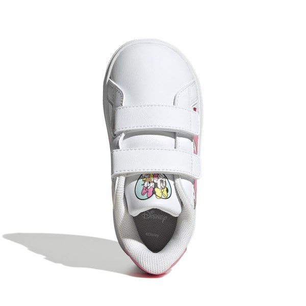 Adidas Minnie Mouse Grand Court - Toddler Sneakers - White/Bliss Pink/Grey