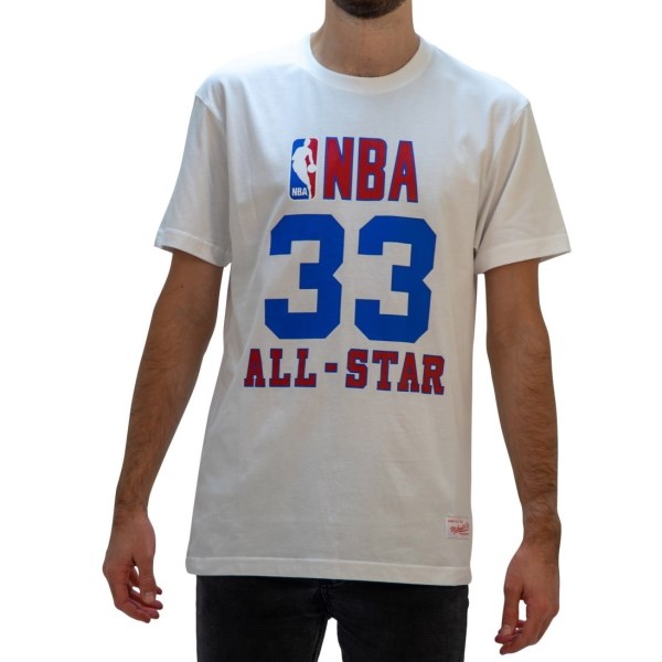 Mitchell & Ness Larry Bird NBA All-Star East Mens Basketball T-Shirt - Larry Bird