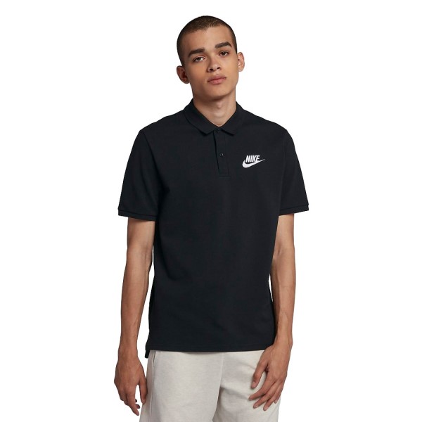 Nike Sportswear Mens Polo Shirt - Black/White