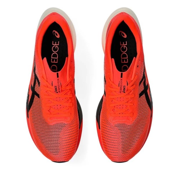 Asics MetaSpeed Edge Paris - Unisex Road Racing Shoes - Sunrise Red/Black