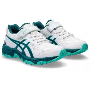 Asics Gel Trigger 12 TX PS - Kids Cross Training Shoes - White/Rich Teal