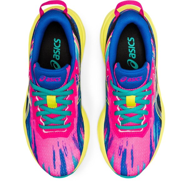 Asics Gel Noosa Tri 13 GS - Kids Running Shoes - Pink Glo/Sour Yuzu
