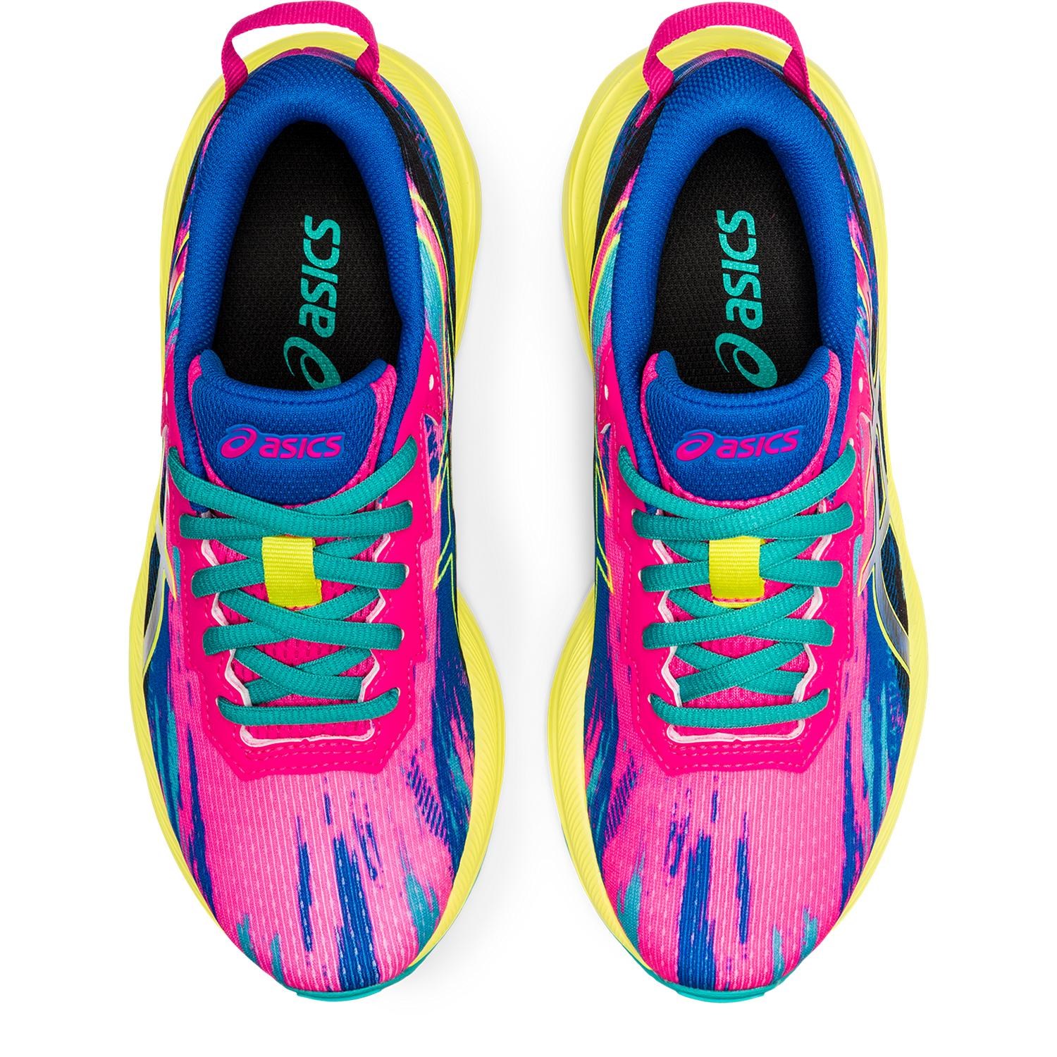 Asics Gel Noosa Tri 13 GS - Kids Running Shoes - Pink Glo/Sour Yuzu ...