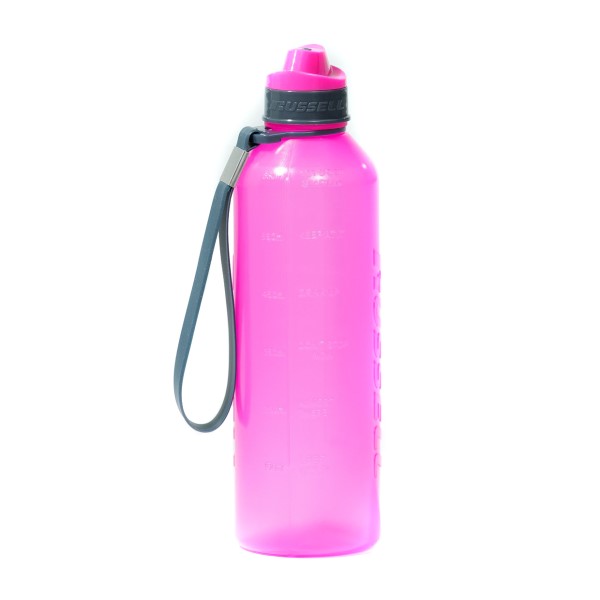 Russell Athletic H20-GO Water Bottle - 650ml - Bright Pink
