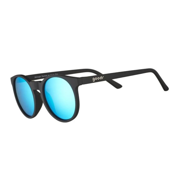 Goodr Circle Gs Polarised Sports Sunglasses - Midnight Ramble At The Circle Bar
