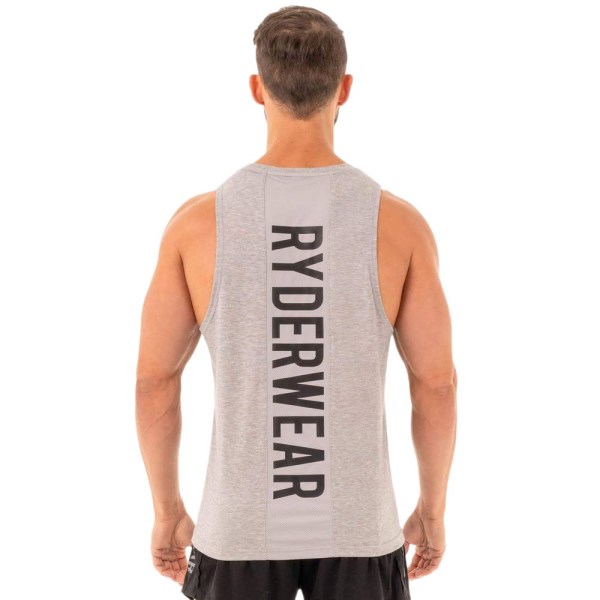 Ryderwear Athletic Cut Mens Training Tank Top - Grey