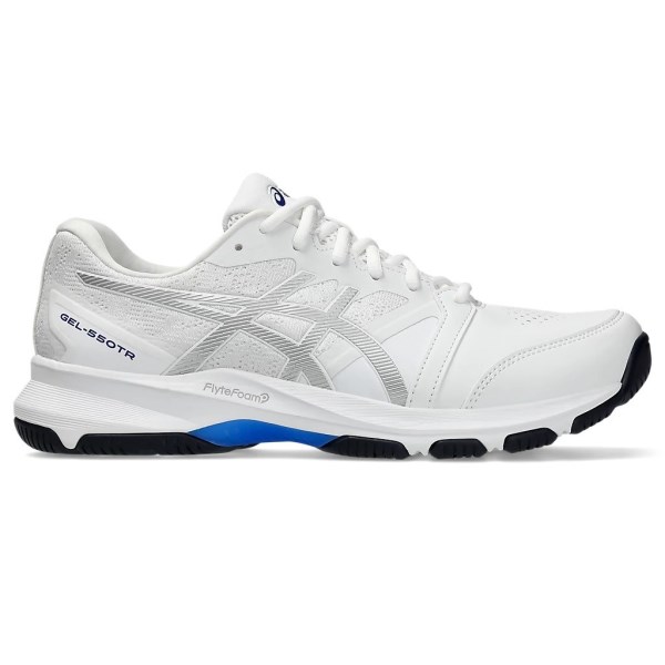 Asics Gel 550TR - Mens Cross Training Shoes - White/Pure Silver