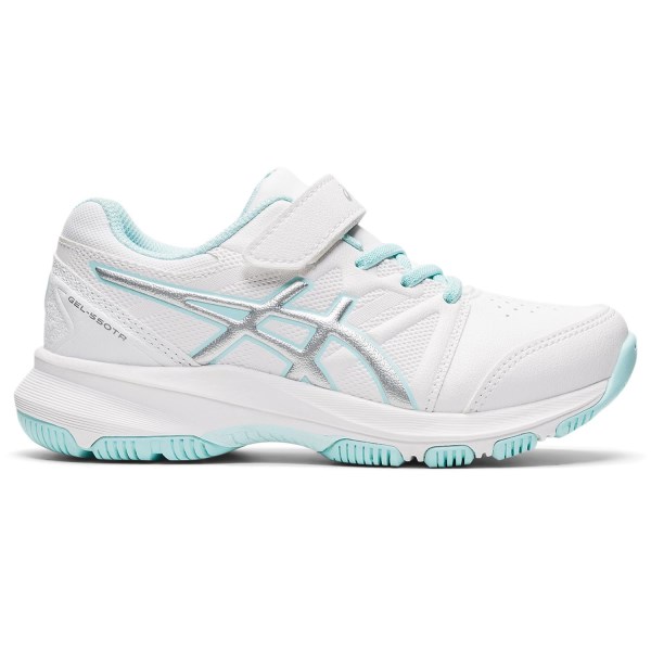 Asics Gel 550TR PS - Kids Cross Training Shoes - White/Clear Blue