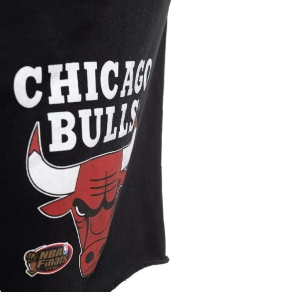 Mitchell & Ness Chicago Bulls Off Season Mens Basketball Shorts - Faded Black