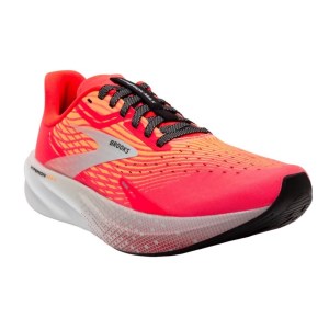 Brooks Hyperion Max - Mens Road Racing Shoes - Fiery Coral/Orange/Blue
