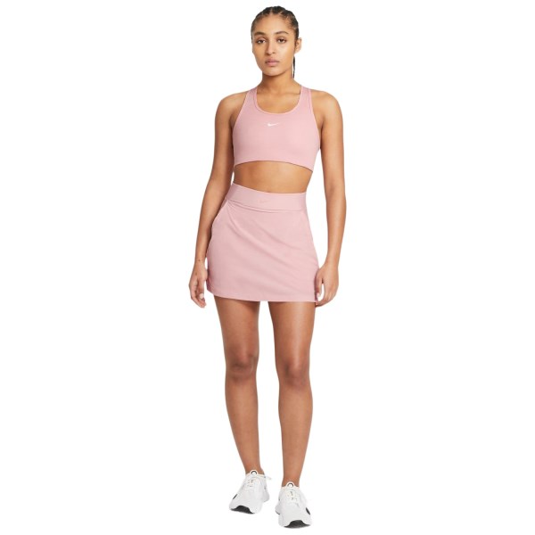 Nike Swoosh Womens Sports Bra - Pink Glaze/White