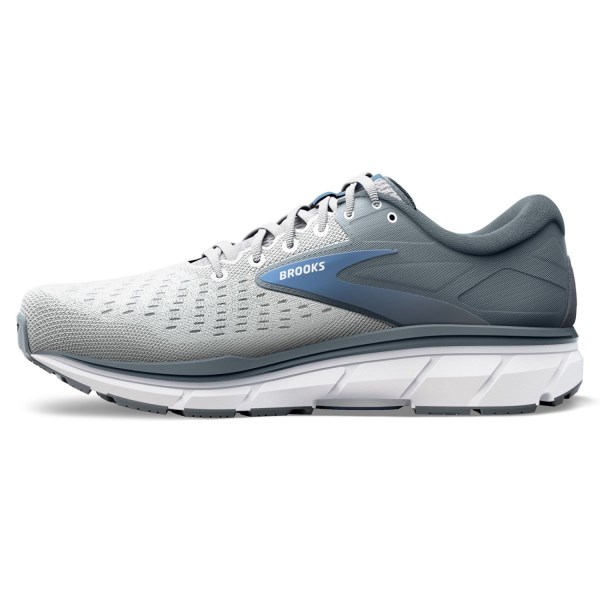 Brooks Dyad 11 - Womens Running Shoes - Grey/White/Blue