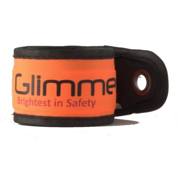 Glimmer Gear LED High Visibility Slap Band - Orange