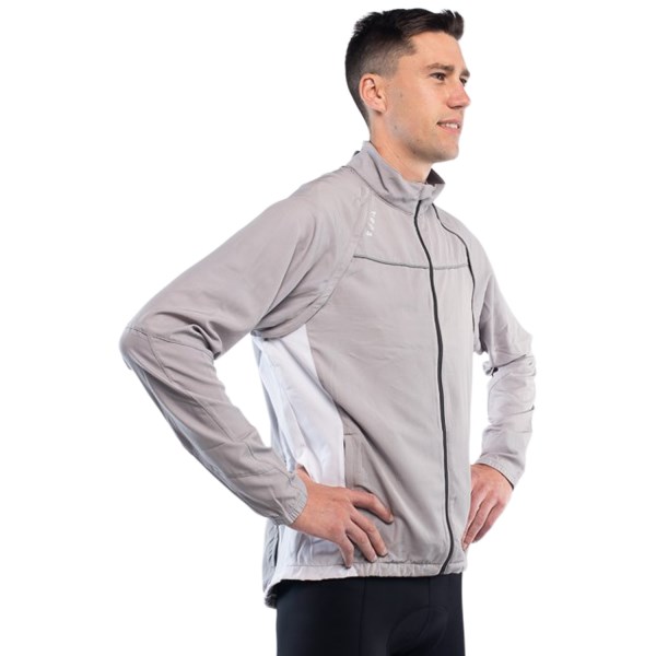 Sub4 Mens Convertible Jacket Vest - Grey